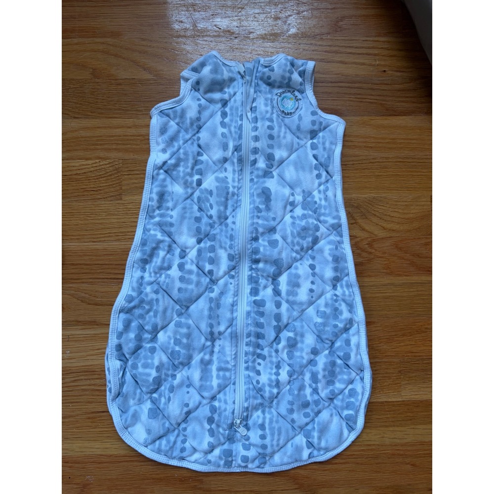 Dreamland Baby Dream Sleep Sack Blue Tie Dye Dot 0-6M 8-18lbs Cotton